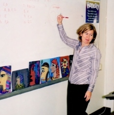Lisa Tonack teaching math